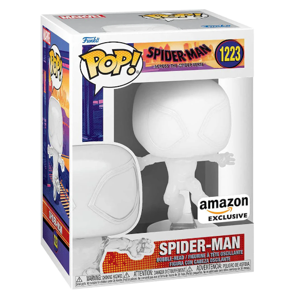 FUNKO POP! MARVEL SPIDER-MAN ACROSS THE SPIDER-VERSE SPIDER-MAN AMAZON EXCLUSIVE no1223