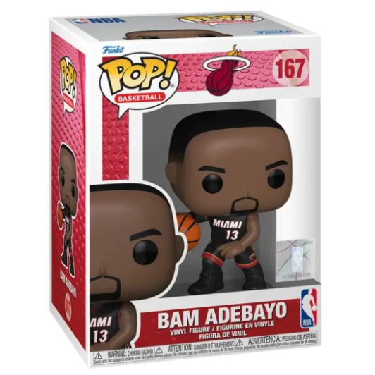 FUNKO POP! SPORTS NBA MIAMI HEAT BAM ADEBAYO no167