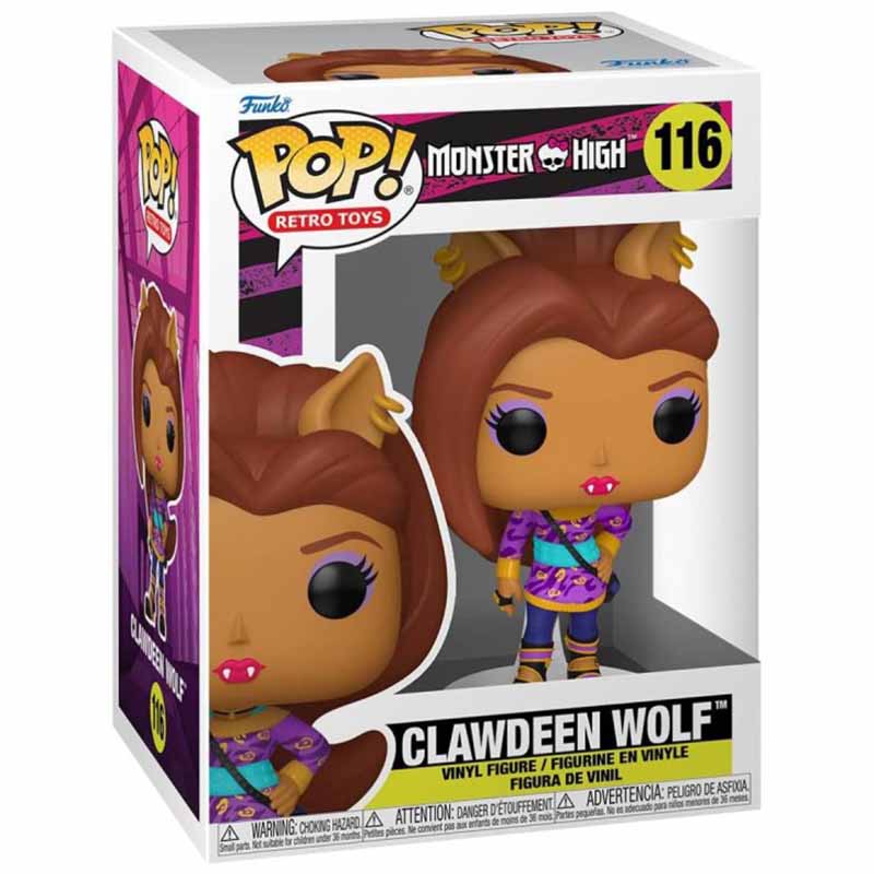 FUNKO POP! RETRO TOYS MONSTER HIGH CLAWDEEN WOLF no116