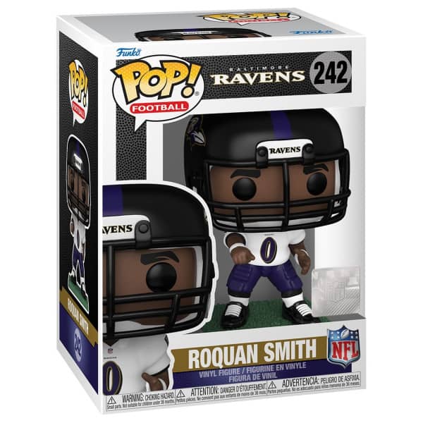 FUNKO POP! NFL BALTIMORE RAVENS ROQUAN SMITH no242
