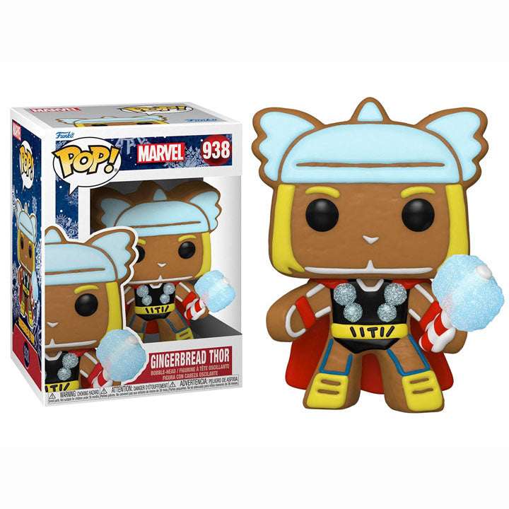 FUNKO POP! MARVEL HOLIDAY GINGERBREAD THOR no938