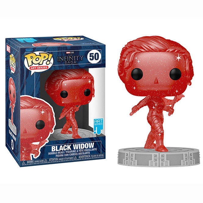 FUNKO POP! ART SERIES MARVEL STUDIOS THE INFINITY SAGA BLACK WIDOW no50