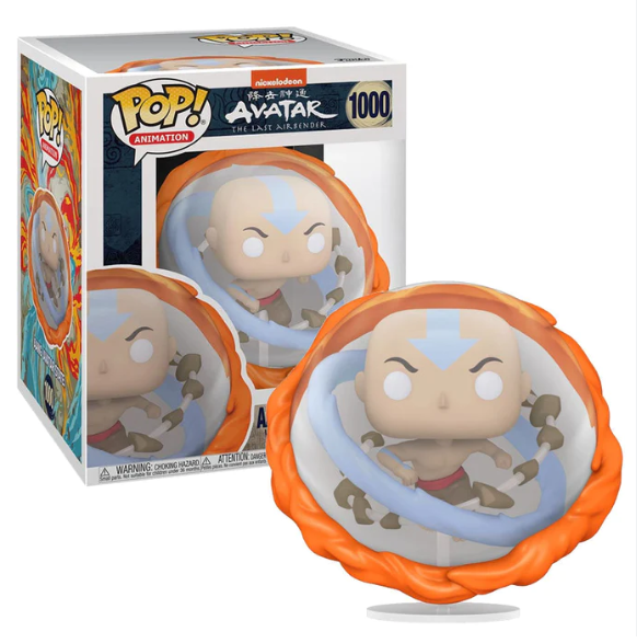 FUNKO POP! ANIMATION NICKELODEON AVATAR THE LAST AIRBENDER AANG AVATAR STATE no1000
