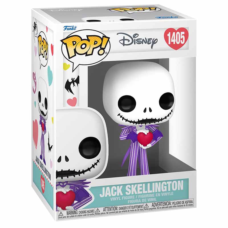 FUNKO POP! DISNEY THE NIGHTMARE BEFORE CHRISTMAS VALENTINES JACK no1405