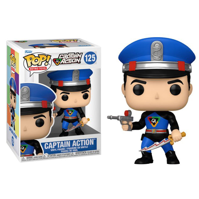 FUNKO POP! RETRO TOYS CAPTAIN ACTION no125