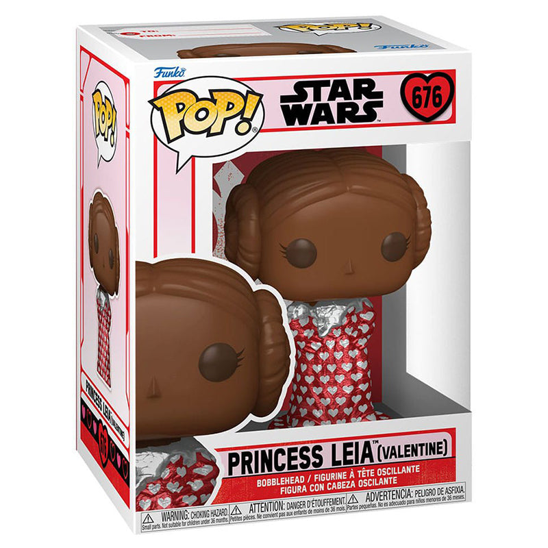 FUNKO POP! STAR WARS PRINCESS LEIA CHOCOLATE VALENTINES no1415