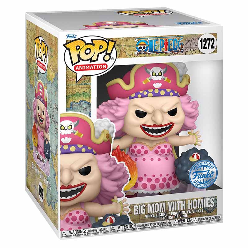 FUNKO POP! ANIMATION ONE PIECE BIG MOM WITH HOMIES FUNKO SPECIAL EDITION no1272