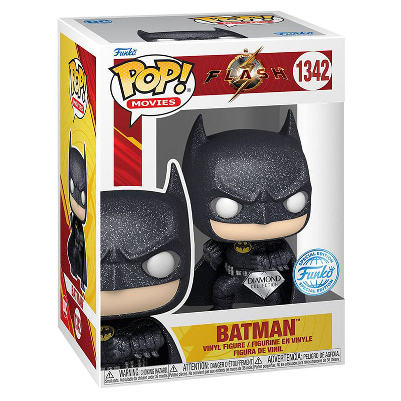FUNKO POP! MOVIES THE FLASH BATMAN KEATON DIAMON COLLECTION FUNKO SPECIAL EDITION no1342
