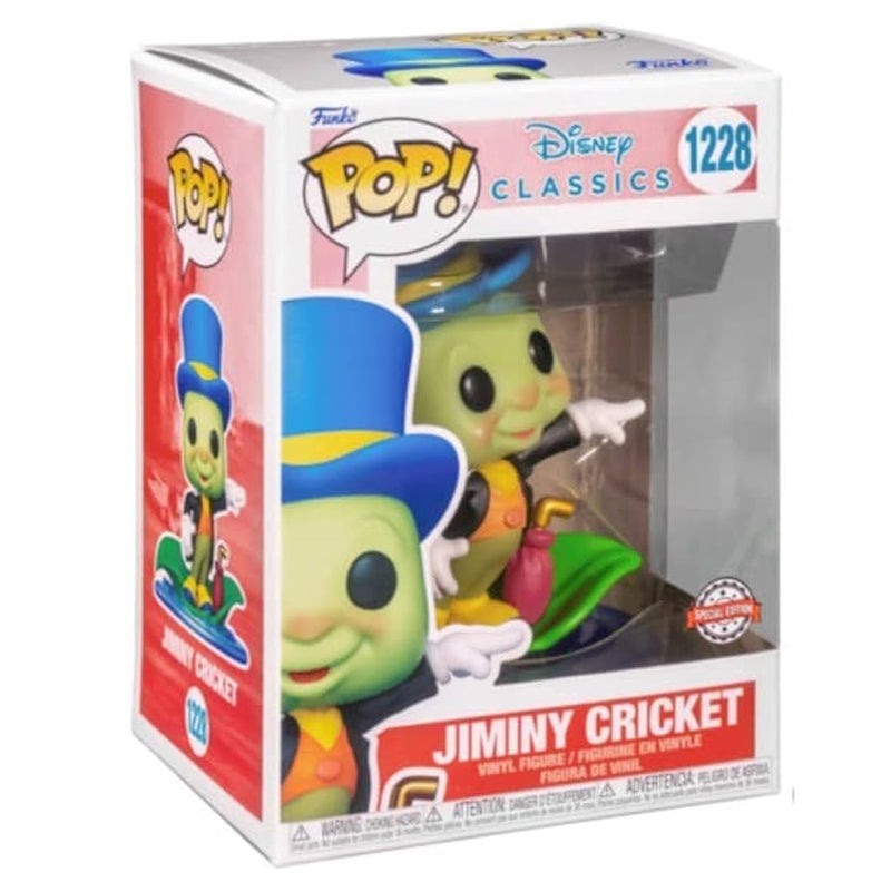 FUNKO POP! DISNEY CLASSICS PINOCCHIO JIMINY CRICKET SPECIAL EDITION no1228