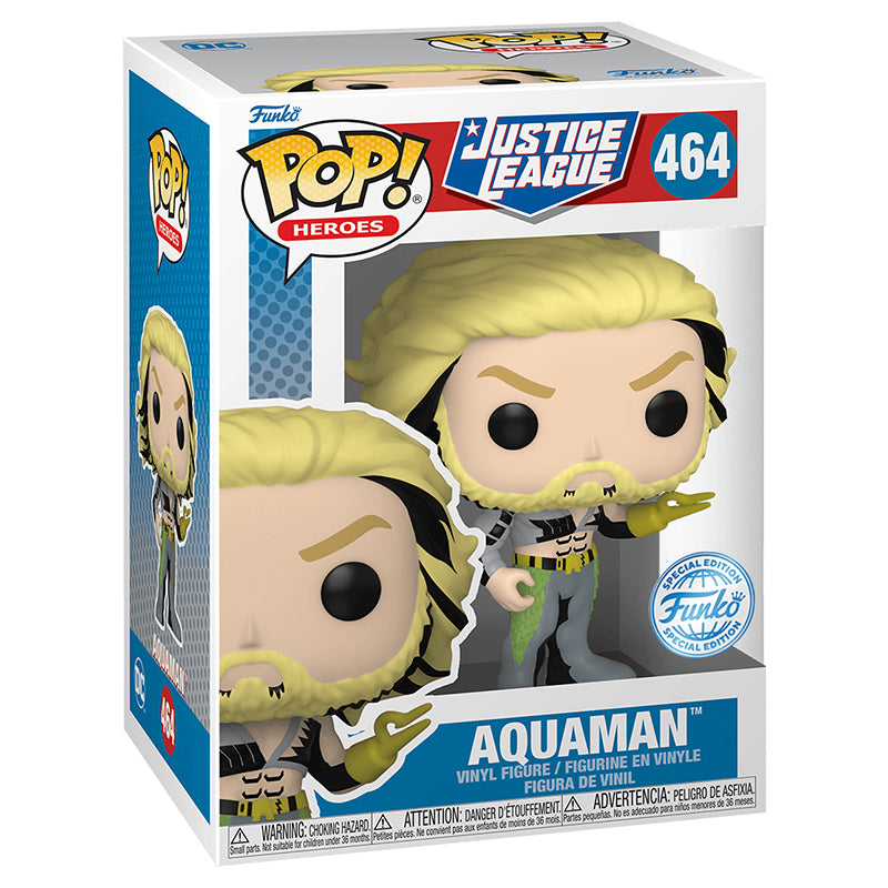 FUNKO POP! DC HEROES JUSTICE LEAGUE AQUAMAN FUNKO SPECIAL EDITION no464