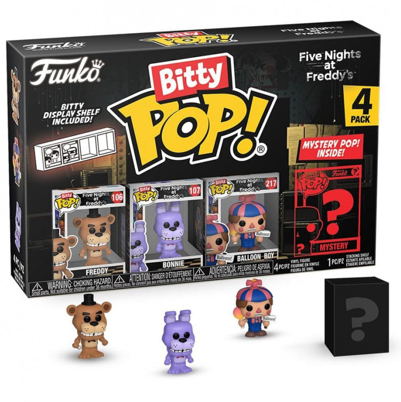 FUNKO BITTY POP! FIVE NIGHTS AT FREDDYS FREDDY 4-PACK 2,5cm