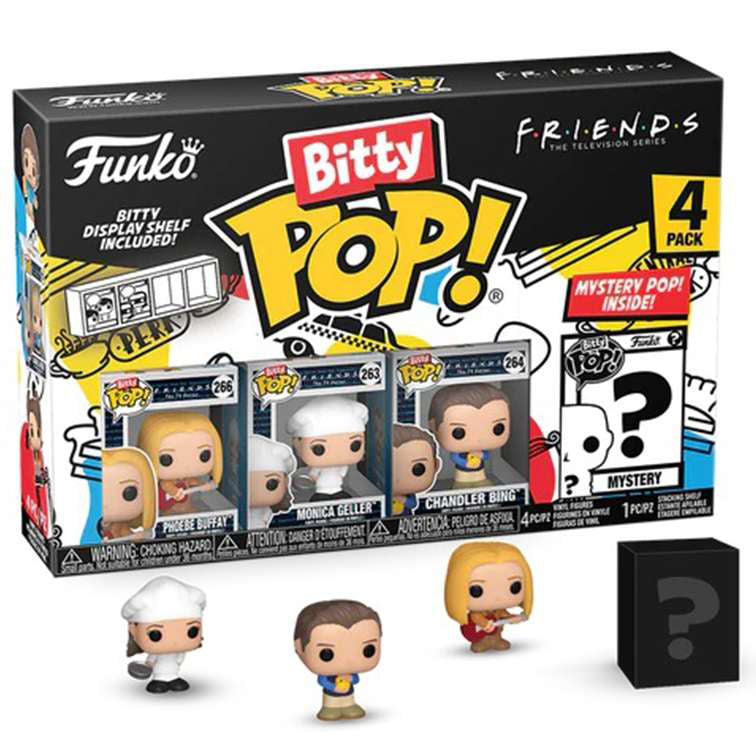 FUNKO BITTY POP! FRIENDS PHOEBE BUFFAY 4-PACK 2,5cm