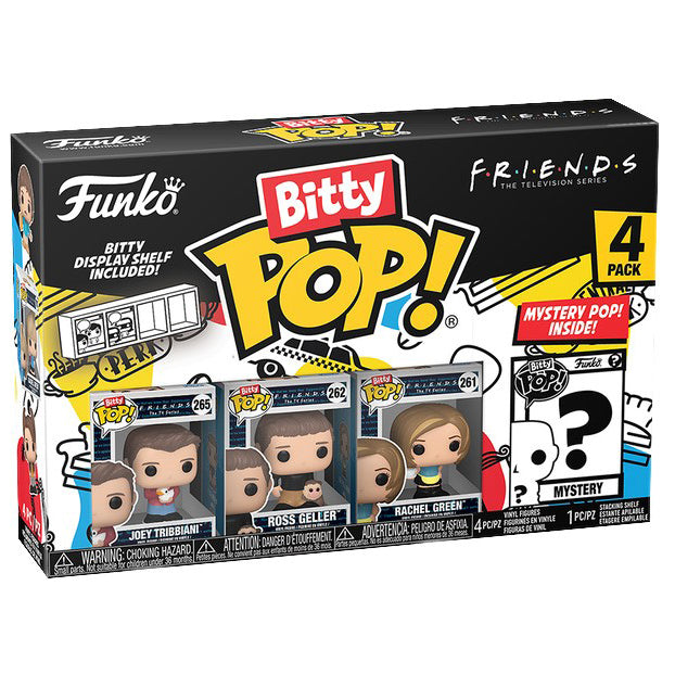 FUNKO BITTY POP! FRIENDS RACHEL GREEN 4-PACK 2,5cm
