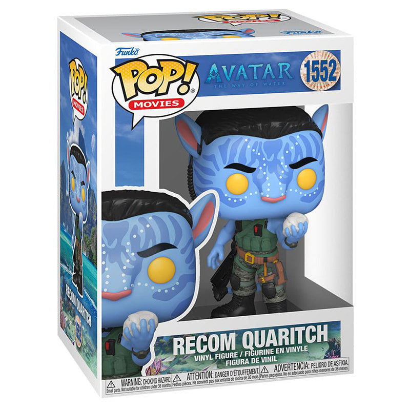 FUNKO POP! MOVIES AVATAR RECOM QUARITCH no1552