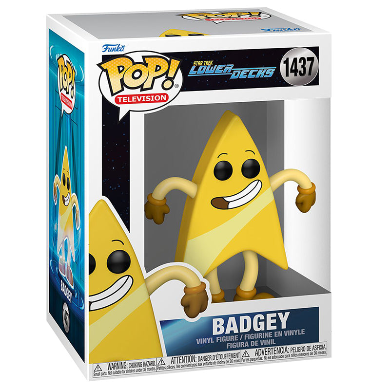 FUNKO POP! TELEVISION STAR TREK LOWER DECKS BADGEY no1437