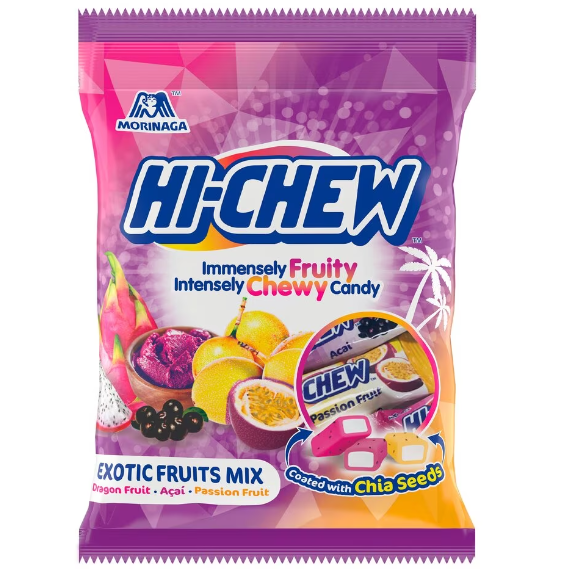 HI-CHEW EXOTIC FRUITS MIX 100g