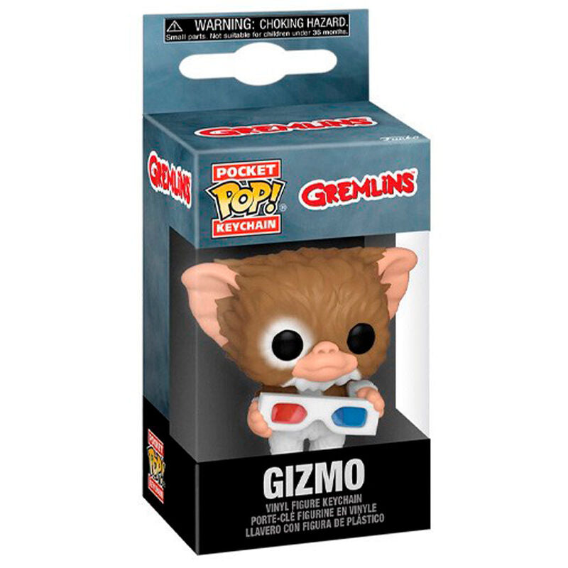 NYCKELRING FUNKO POP! GREMLINS GIZMO WITH 3D GLASSES