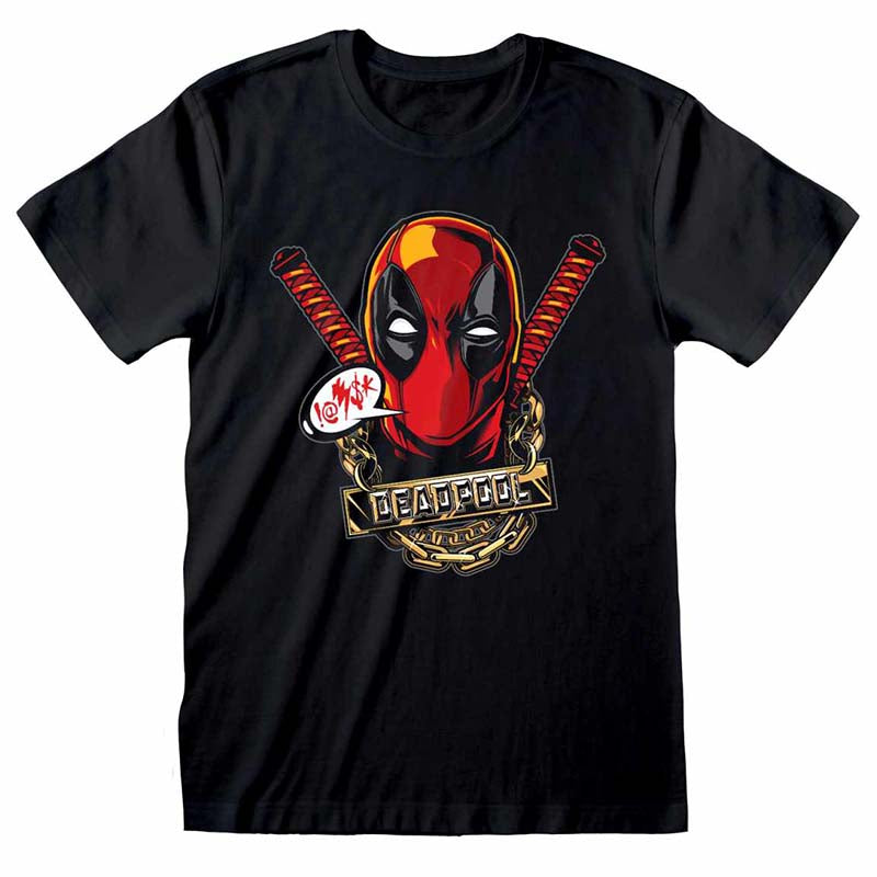 T-SHIRT MARVEL DEADPOOL GANGSTA