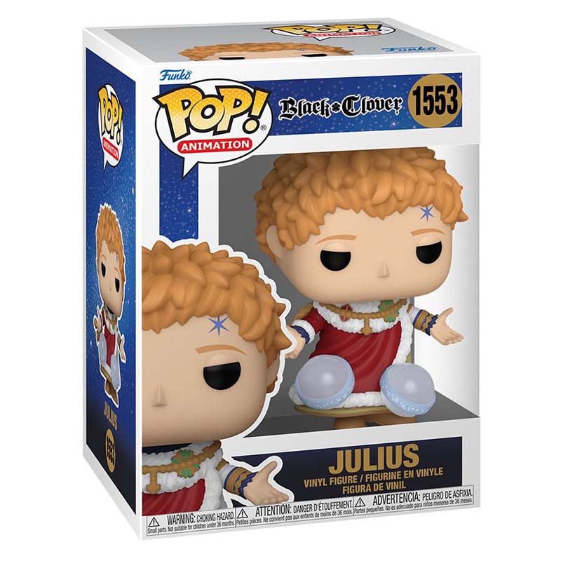 FUNKO POP! ANIMATION BLACK CLOVER JULIUS no1553