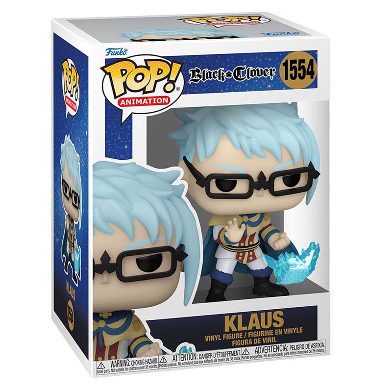 FUNKO POP! ANIMATION BLACK CLOVER KLAUS no1554