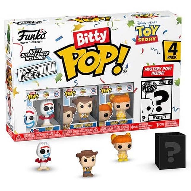 FUNKO BITTY POP! DISNEY TOY STORY FORKY 4-PACK 2,5cm