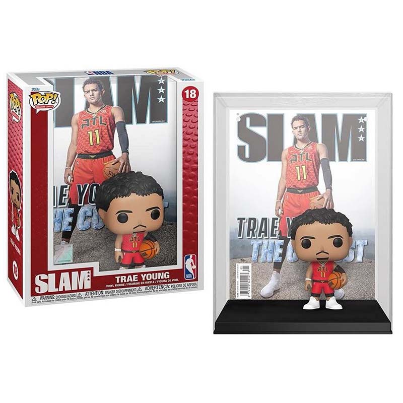 FUNKO POP! NBA MAGAZINE COVERS SLAM ATLANTA HAWKS TRAE YOUNG no18