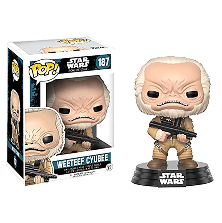 POP! STAR WARS ROUGE ONE WEETEEF CYUBEE no187