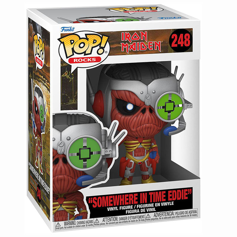FUNKO POP! ROCKS IRON MAIDEN SOMEWHERE IN TIME EDDIE no248