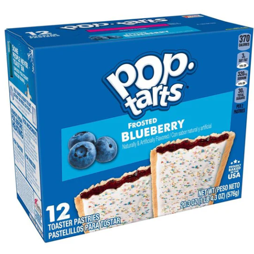 POP-TARTS FROSTED BLUEBERRY 576g