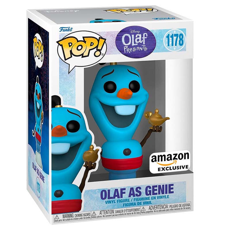 FUNKO POP! DISNEY OLAF PRESENTS OLAF AS GENIE AMAZON EXCLUSIVE no1178