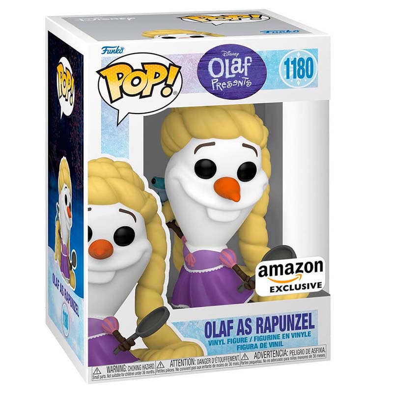 FUNKO POP! DISNEY OLAF PRESENTS OLAF AS RAPUNZEL AMAZON EXCLUSIVE no1180