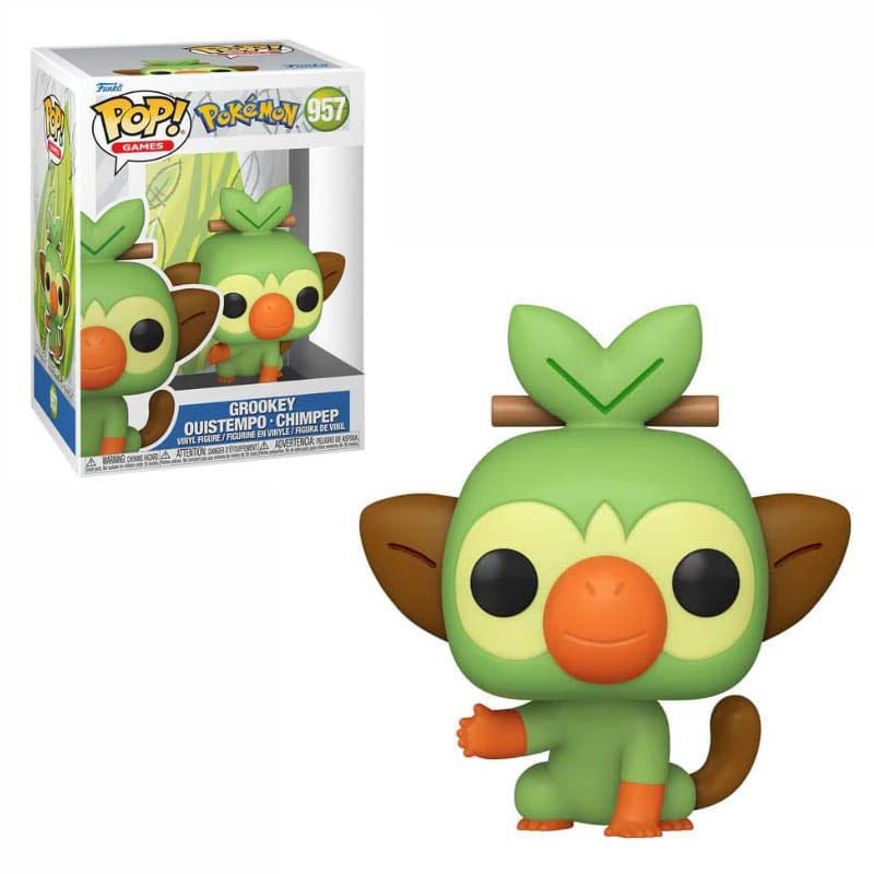FUNKO POP! GAMES POKÉMON GROOKEY no957