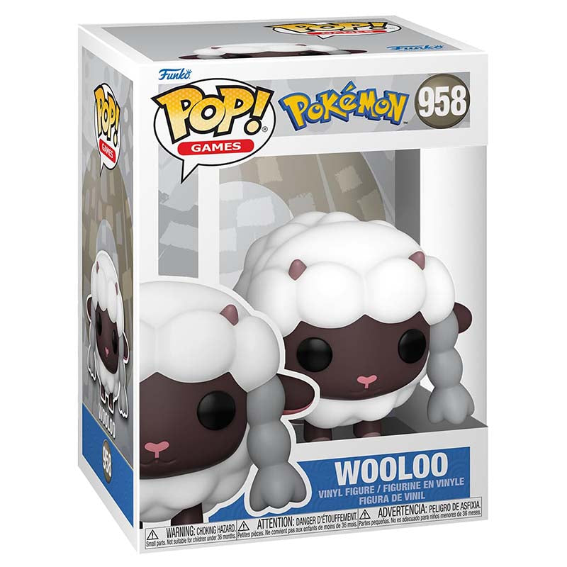 FUNKO POP! GAMES POKÉMON WOOLOO no958