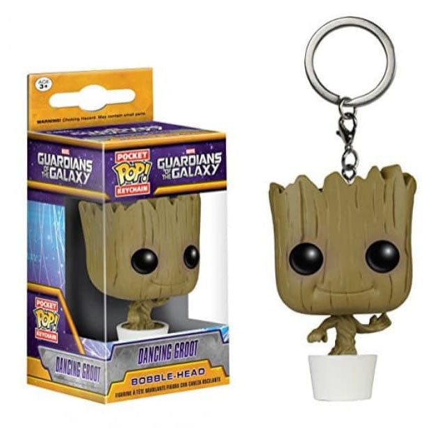 NYCKELRING FUNKO POP! GUARDIANS OF THE GALAXY DANCING GROOT