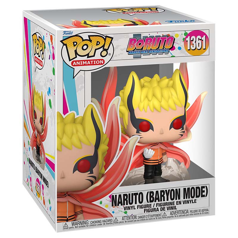 FUNKO POP! ANIMATION BORUTO NARUTO NEXT GENERATIONS NARUTO BARYON MODE no1361