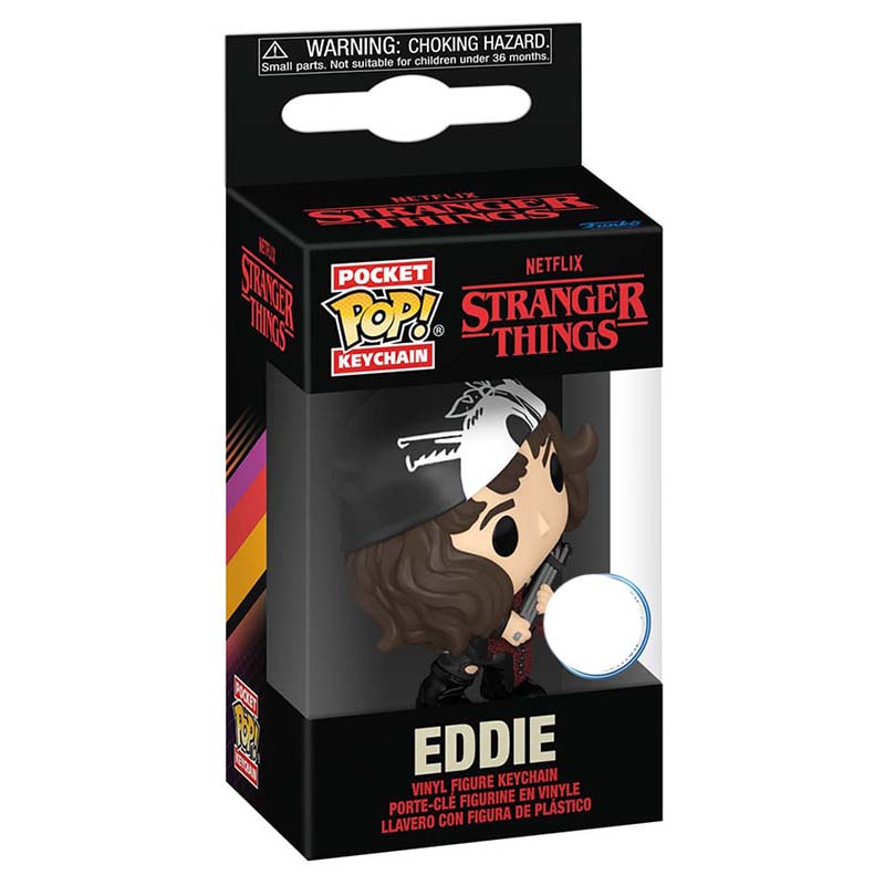 NYCKELRING FUNKO POP! STRANGER THINGS EDDIE