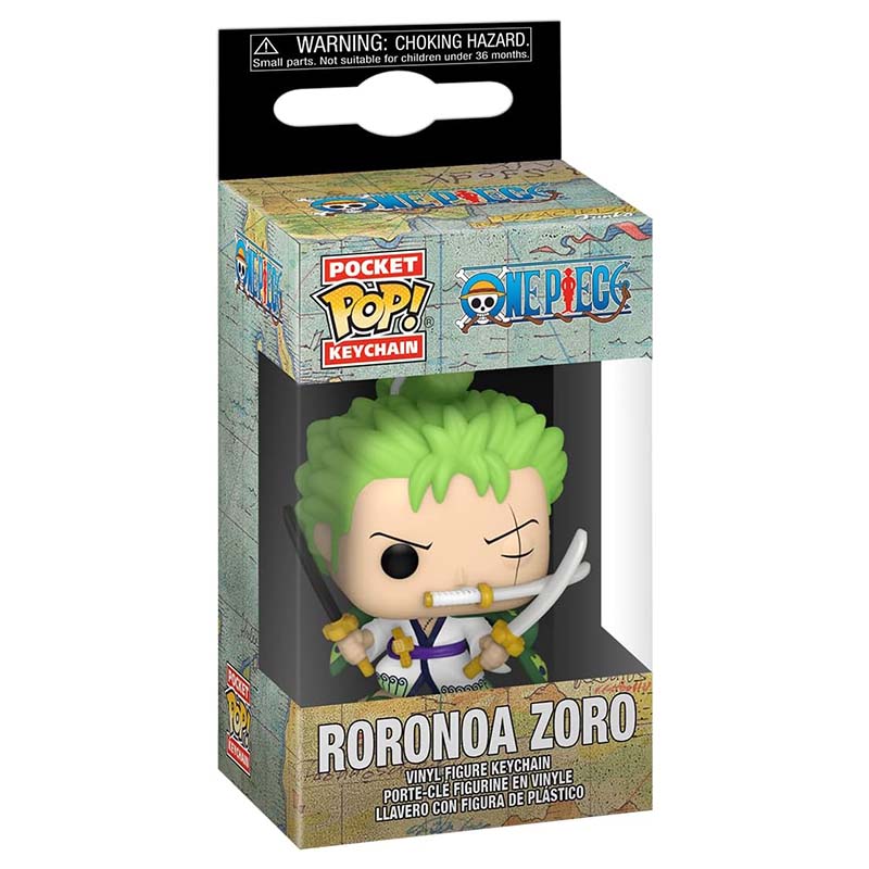 NYCKELRING FUNKO POP! ONE PIECE RORONOA ZORO