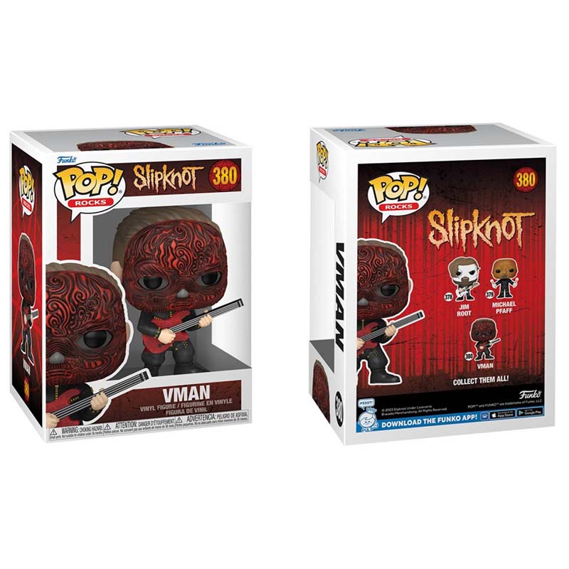 FUNKO POP! ROCKS SLIPKNOT VMAN no380