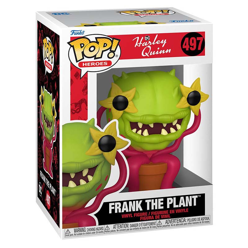 FUNKO POP! DC HEROES HARLEY QUINN ANIMATED SERIES FRANK THE PLANT no497