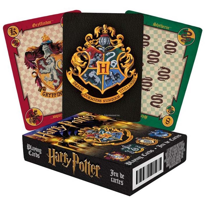 KORTLEK HARRY POTTER HOGWARTS CRESTS