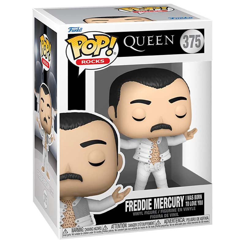 FUNKO POP! ROCKS QUEEN FREDDIE MERCURY I WAS BORN TO LOVE YOU no375