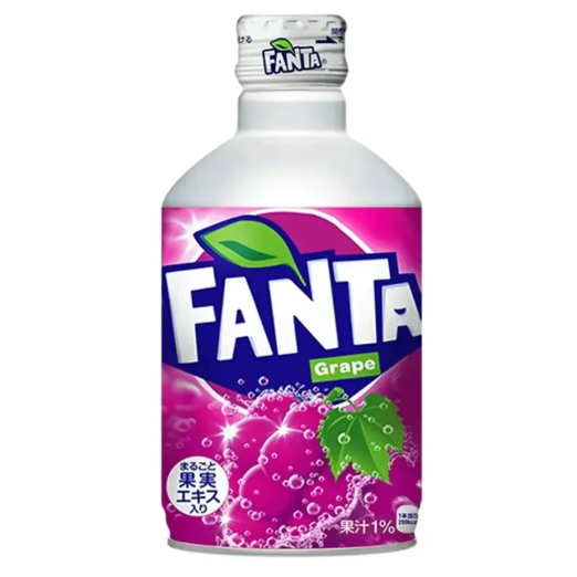 FANTA GRAPE METAL BOTTLE 300ml