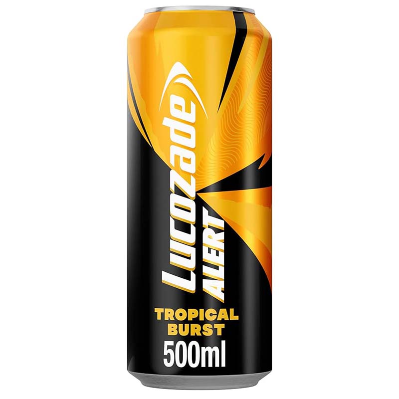 ENERGY DRINK LUCOZADE ALERT TROPICAL 500ml
