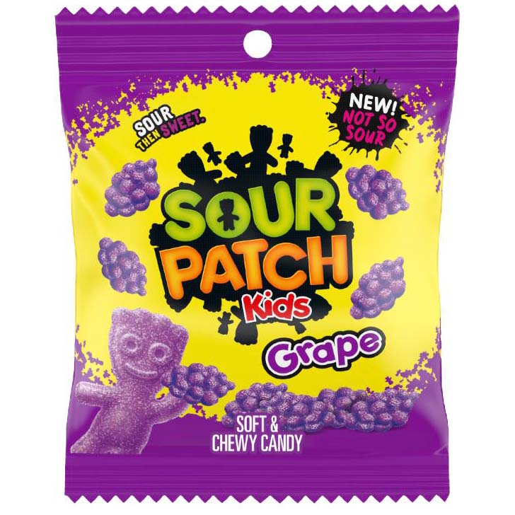 SOUR PATCH KIDS GRAPE 102g