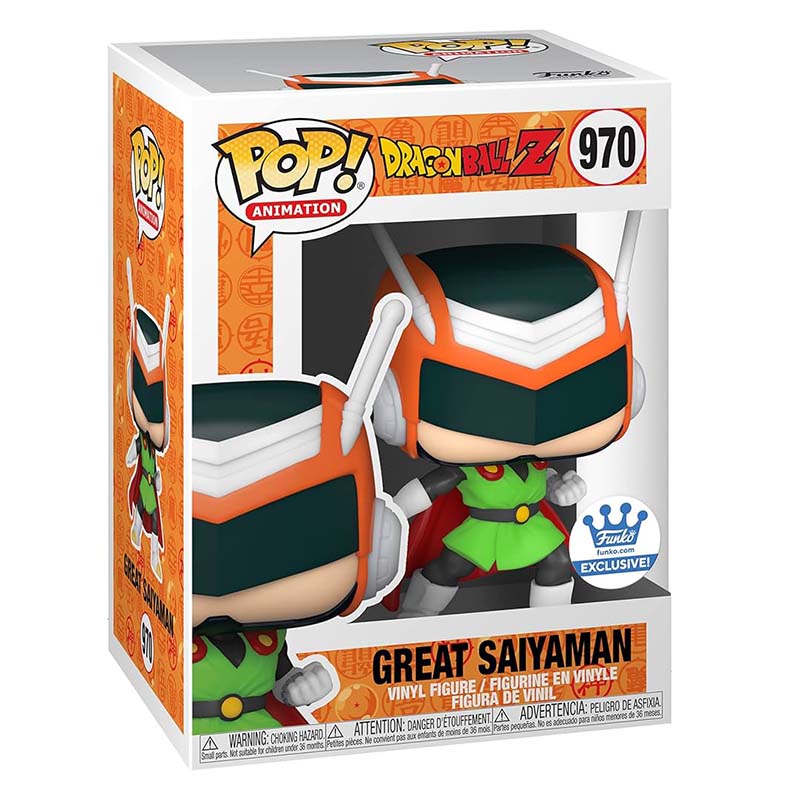 FUNKO POP! ANIMATION DRAGON BALL Z GREAT SAIYAMAN FUNKO EXCLUSIVE no970