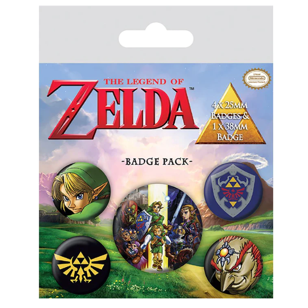 BADGE PACK THE LEGEND OF ZELDA