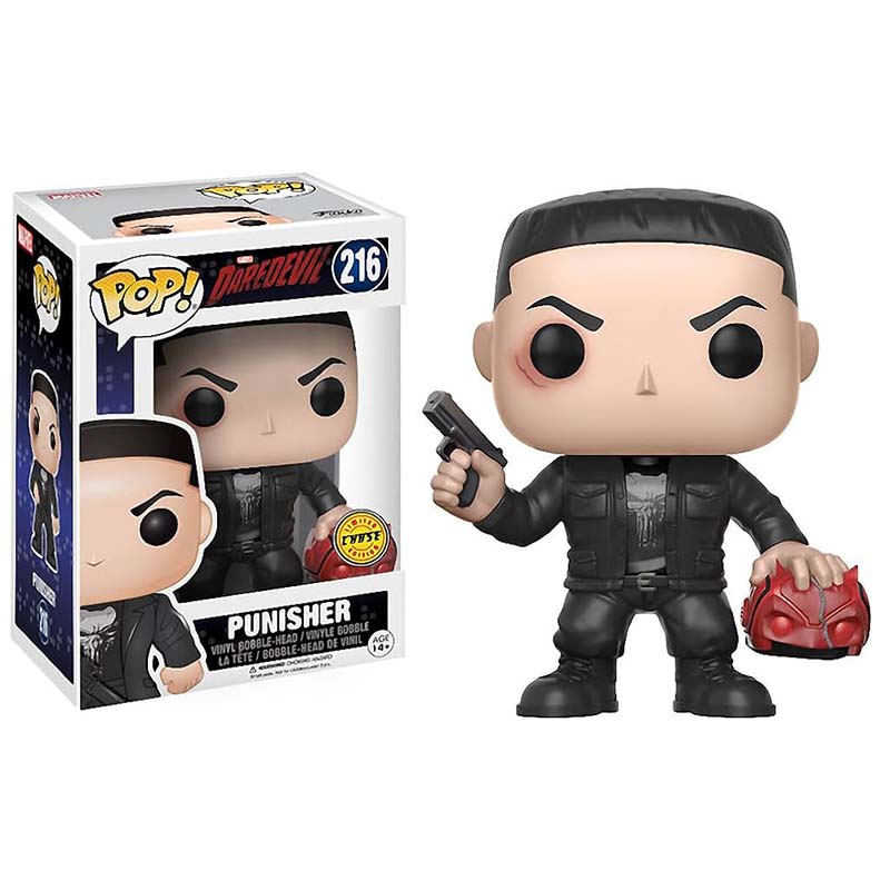 FUNKO POP! MARVEL DAREDEVIL PUNISHER CHASE no216