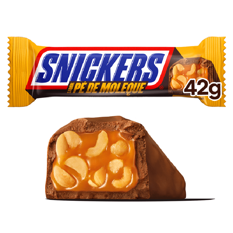 SNICKERS PE DE MOLEQUE 42g