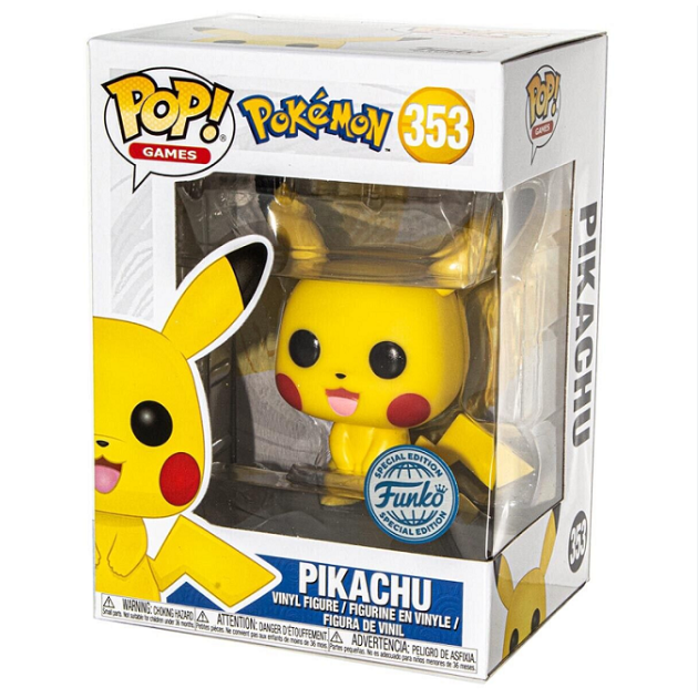 FUNKO POP! GAMES POKÉMON PIKACHU SPECIAL EDITION no353