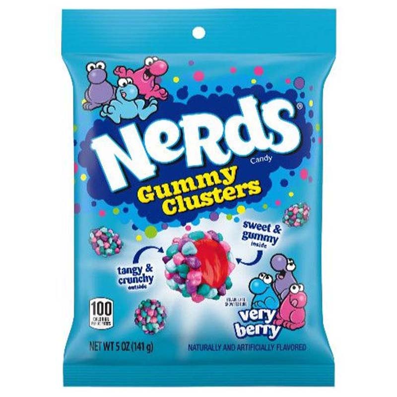 NERDS GUMMY CLUSTERS VERY BERRY 141g